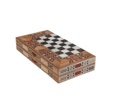 Woodart Chess & Backgammon Set (34 x 34cm)