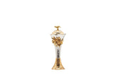 Flower Shaped Incense Burner With Floral Designs - Armani Gallery