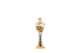 Flower Shaped Incense Burner With Floral Designs - Armani Gallery