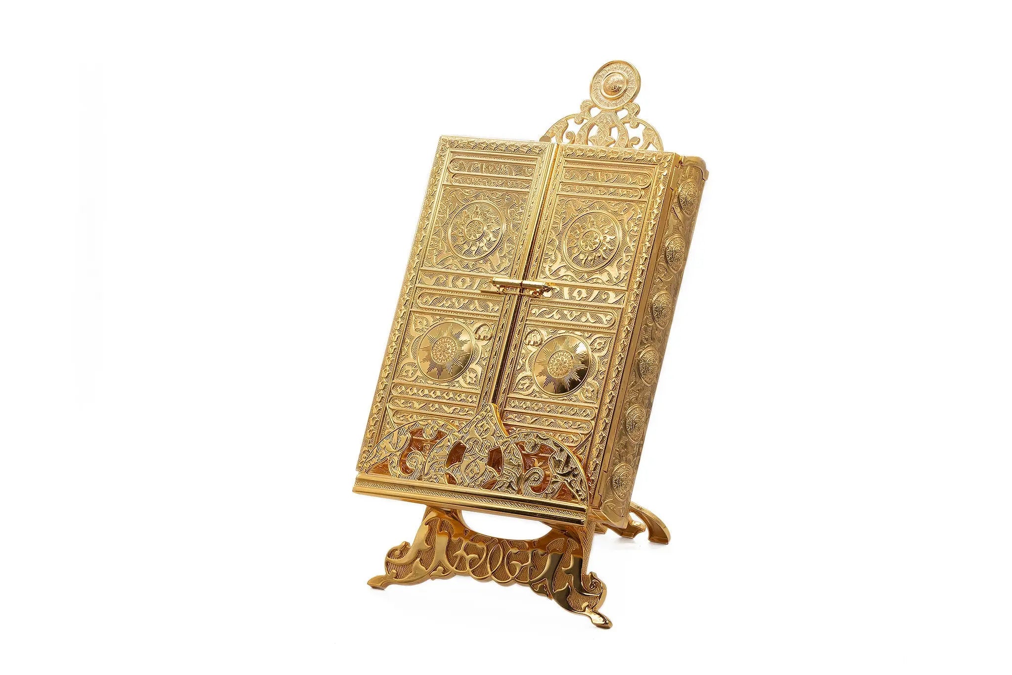 Gold Holy Quran Case - Quran Included - Armani Gallery