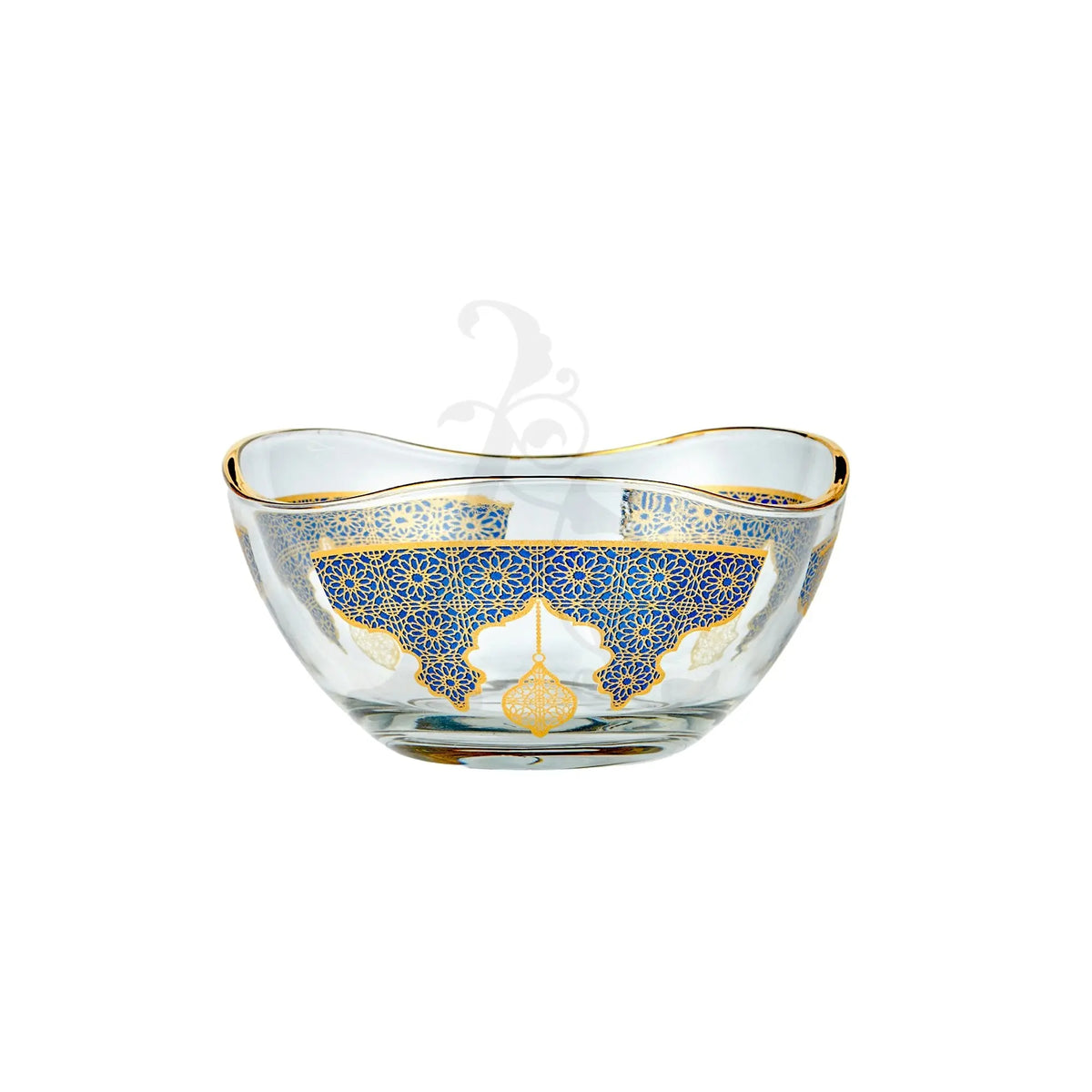 Candy Bowl Navy and Gold 6 Pcs - Armani Gallery
