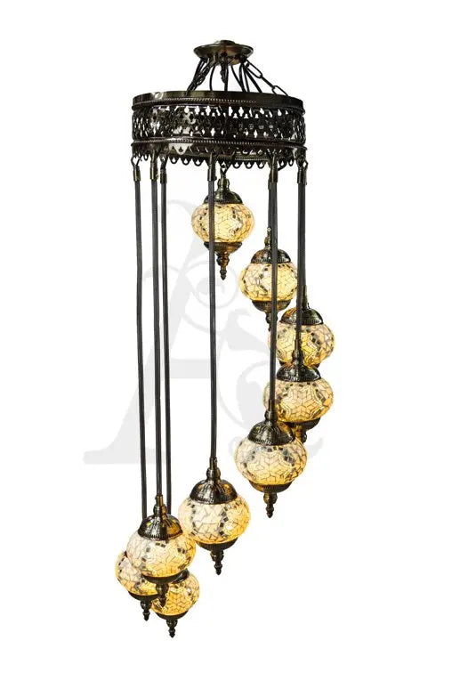Chandelier 9 Lamp J99 - Armani Gallery