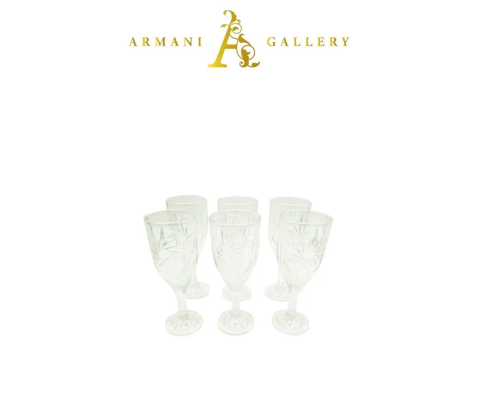 Cocktail Glass Set - Transparent - Armani Gallery