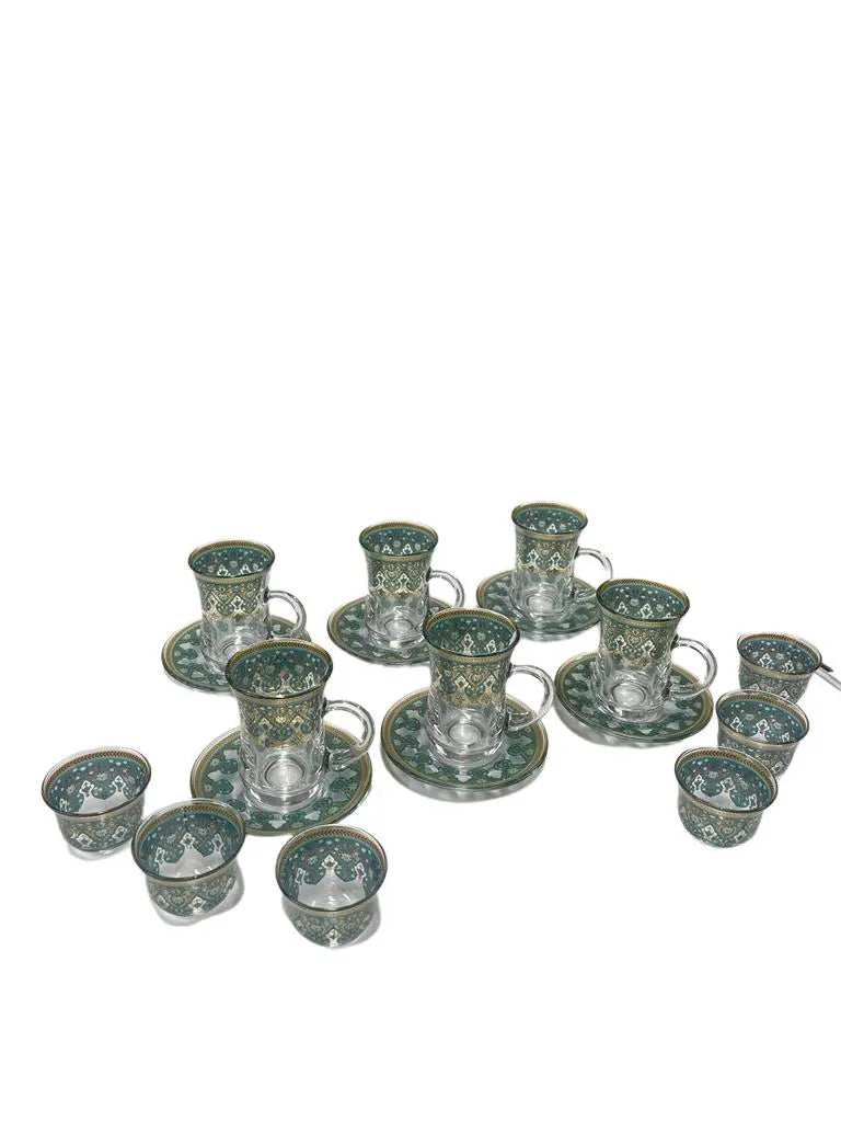 Coffee and Tea Cup with Handle - Set of 18 Pcs -  Armani Gallery -  Armani Gallery