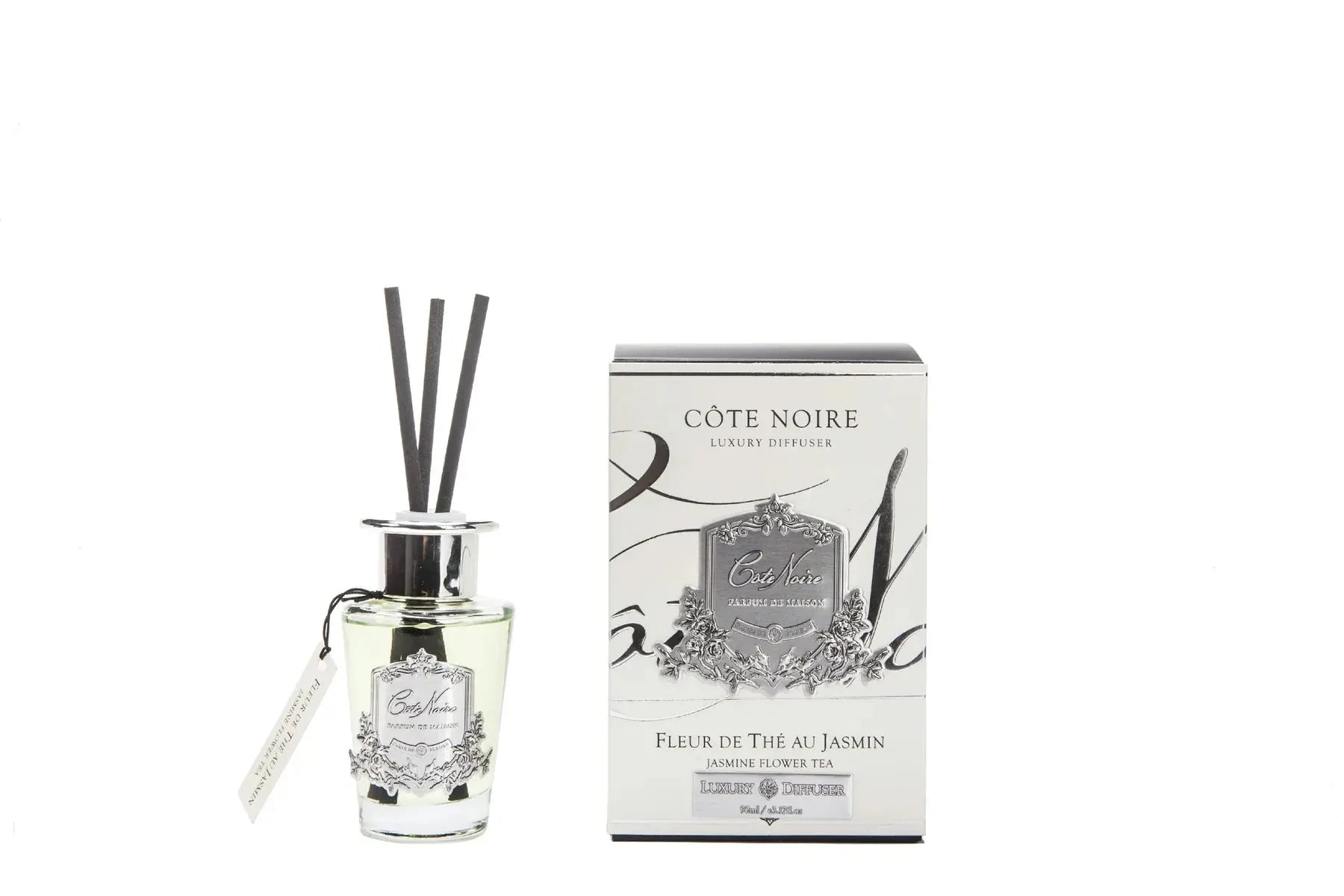 Cote Noire 90ml Diffuser Set - Jasmine Flower Tea -  Cote Noire -  Armani Gallery