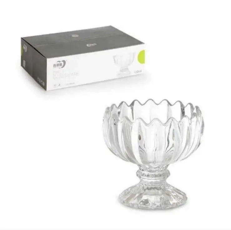 Crystal Glass Dessert Bowl - Set of 6 -  Ipek -  Armani Gallery