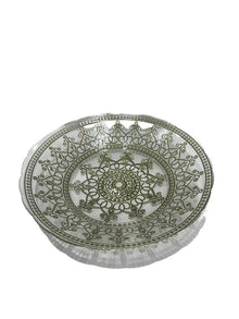 Deco 40cm Glass Fruit Bowl -  Glasscom -  Armani Gallery