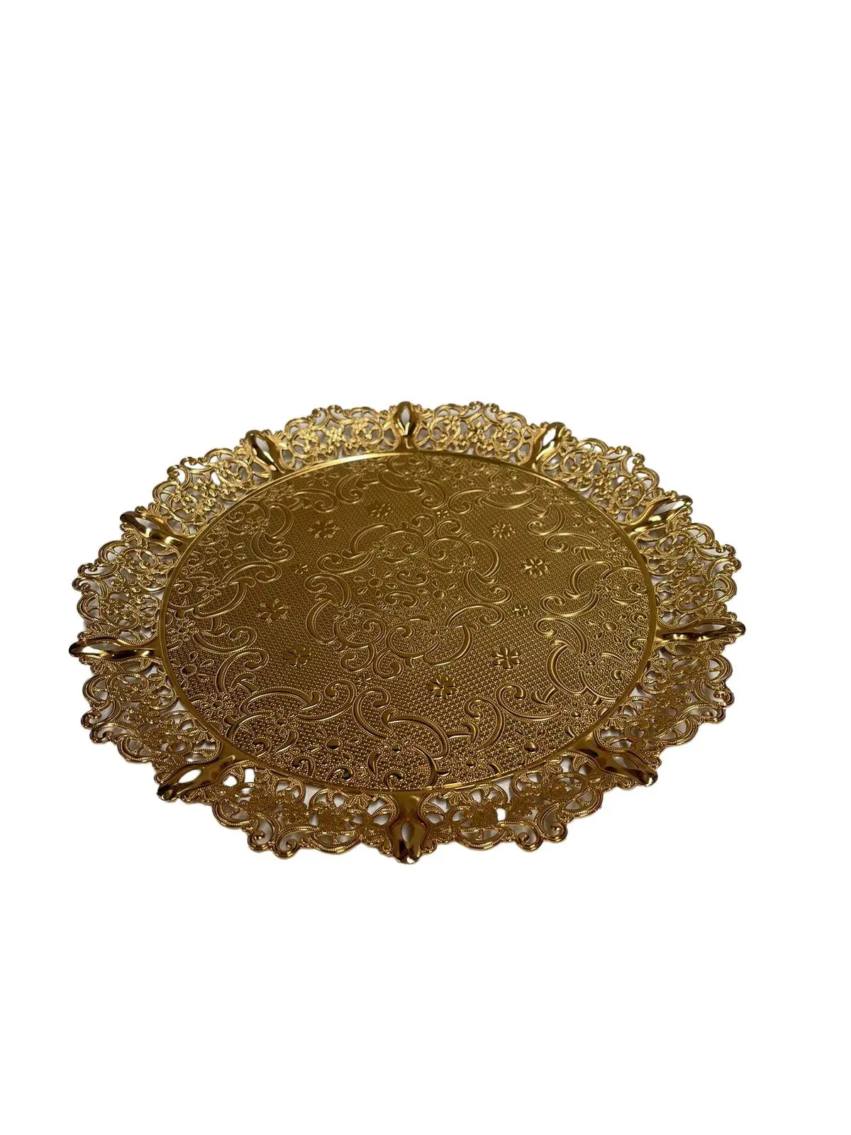 Decorative Round Tray -  Ibrehim selim -  Armani Gallery