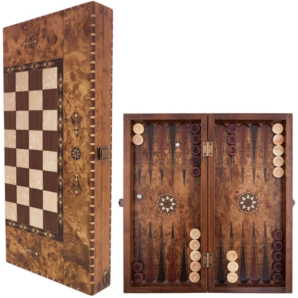 Elegant Series Backgammon 2150MAZ - Armani Gallery