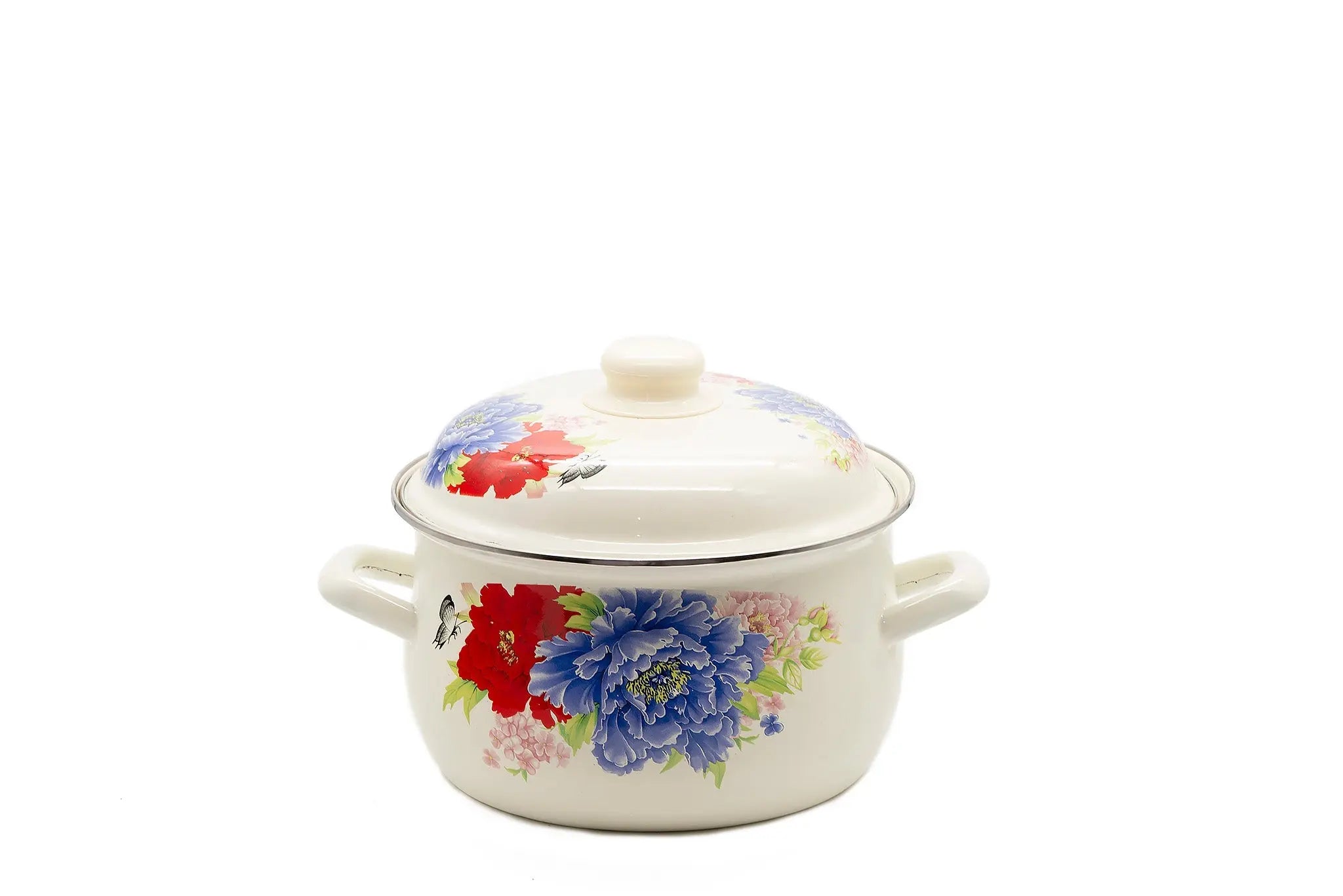 Floral Cook Pot Set of 3 - Armani Gallery