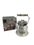 Glass Tea Pot - Printed Image With Lid -  Paci -  Armani Gallery