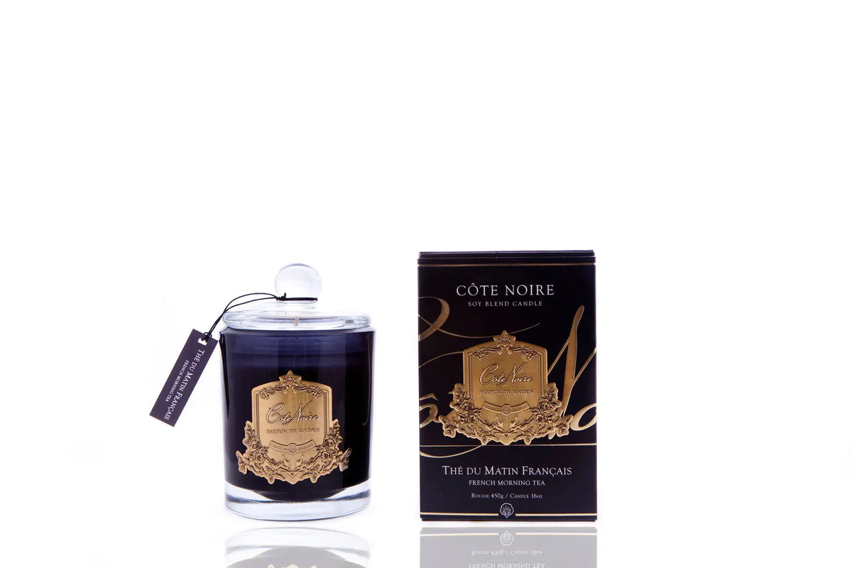 Gold 450 G Candle French Morning Tea -  Cote Noire -  Armani Gallery