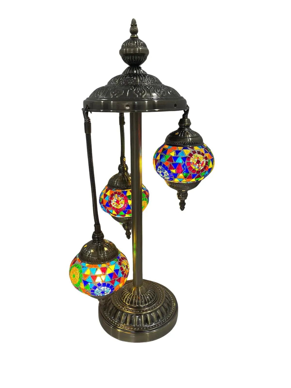 Mosaic 3 Light Pendant Floor Lamp -  Armani Gallery -  Armani Gallery