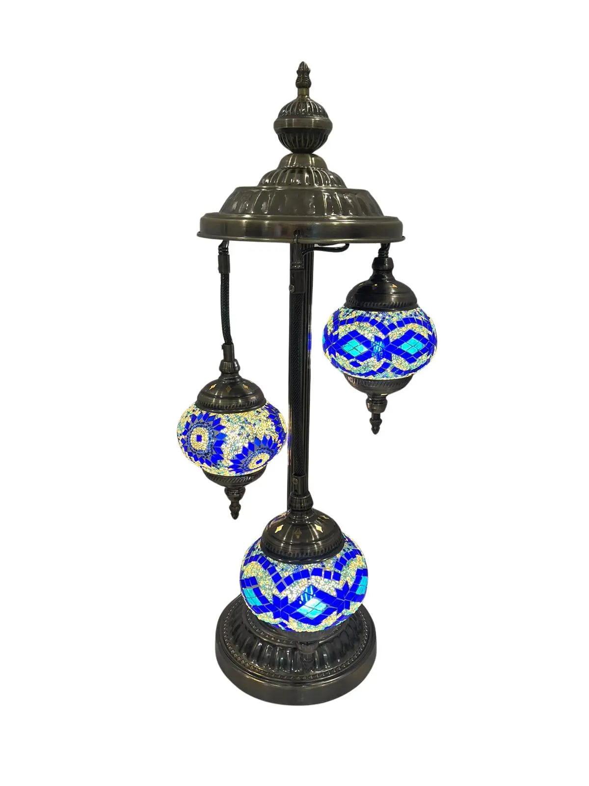 Mosaic 3 Light Pendant Floor Lamp -  Armani Gallery -  Armani Gallery