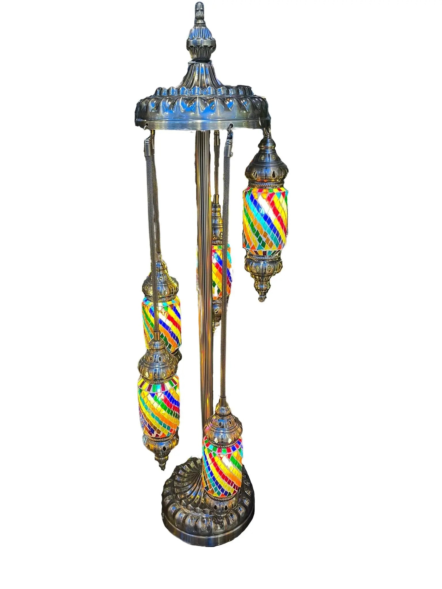 Mosaic 5 Globe Cylinder Table Lamp T555 -  Armani Gallery -  Armani Gallery