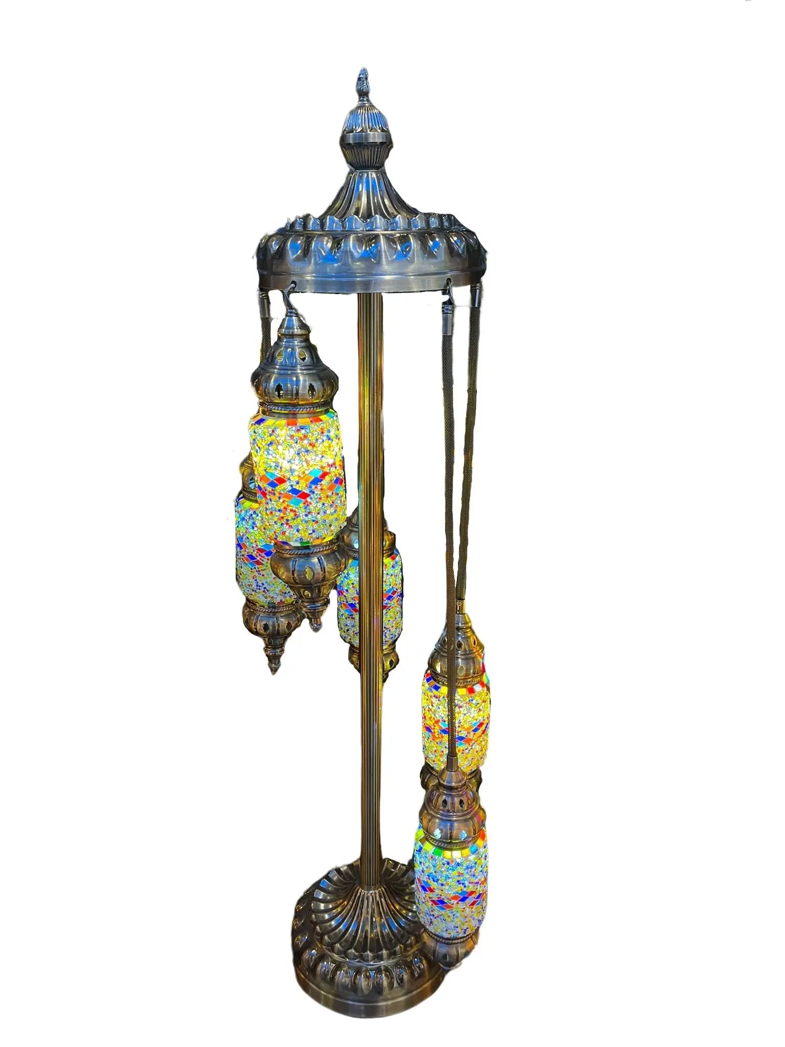 Mosaic 5 Globe Cylinder Table Lamp T555 -  Armani Gallery -  Armani Gallery