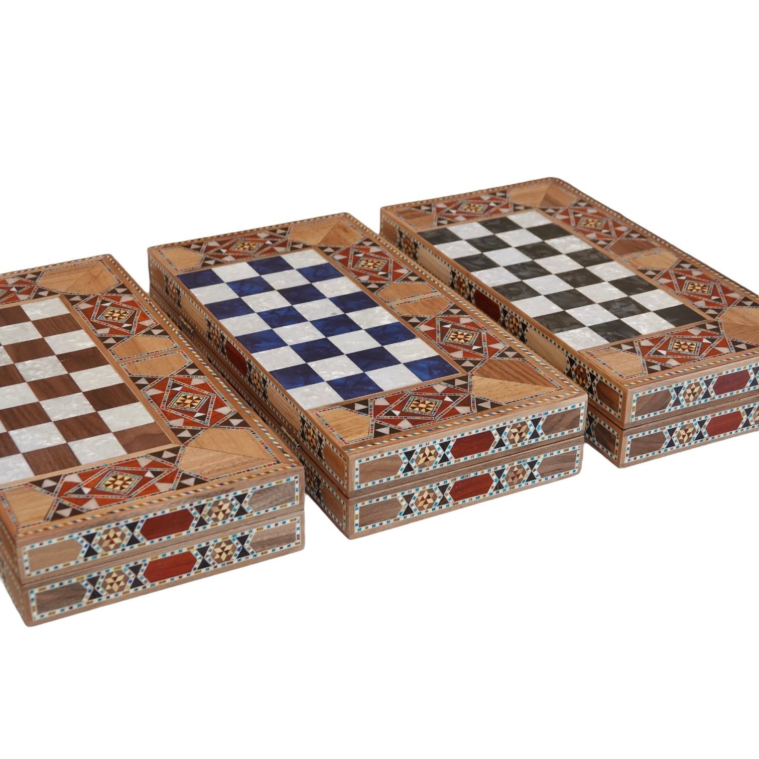 Woodart Chess & Backgammon Set (34 x 34cm)