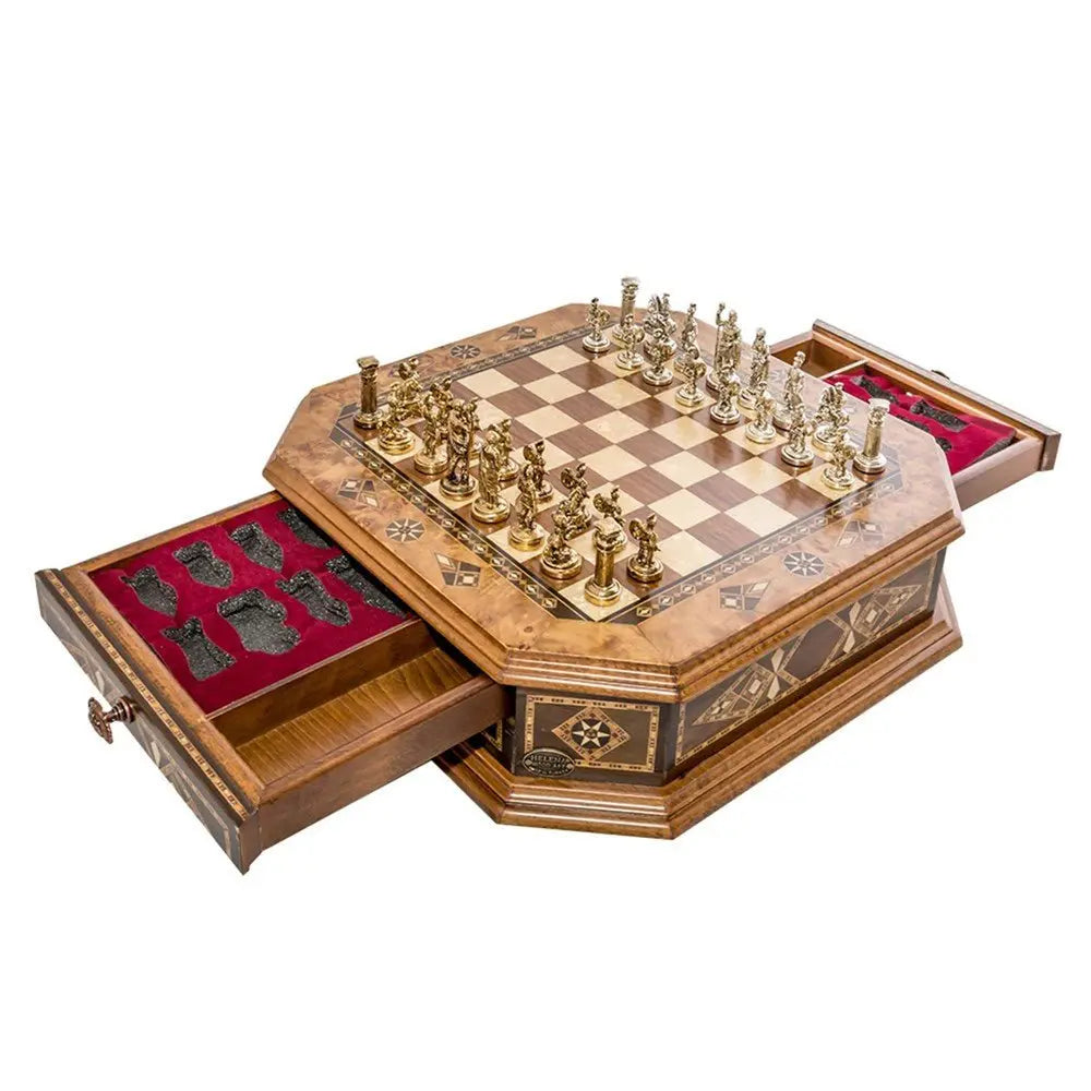 Octagon Small Chess Board 2613MAZ - Armani Gallery