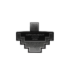 A bold and stylish perfume bottle of "Ornament Pour Homme" by Afnan.