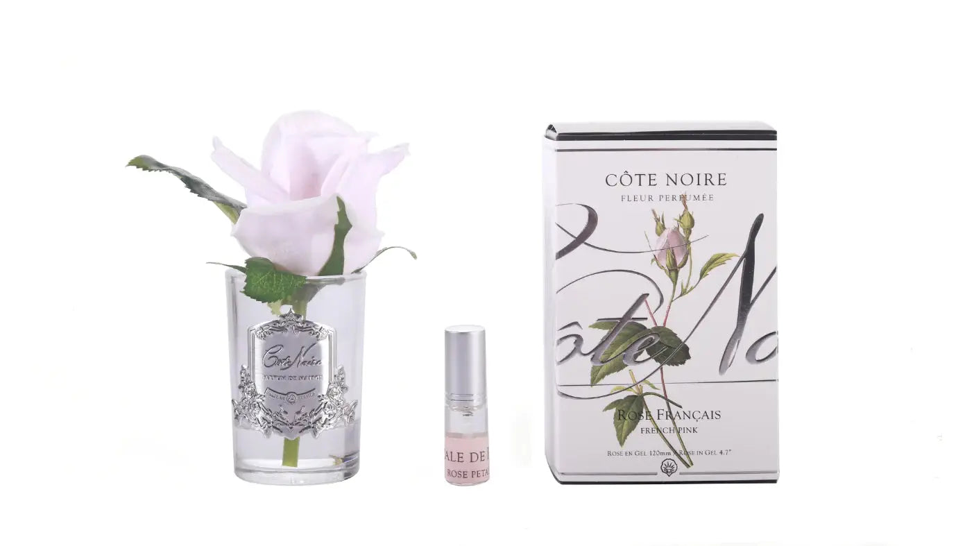 Perfumed Natural Touch Rose Bud - Clear - French Pink -  Cote Noire -  Armani Gallery