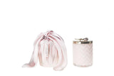 Pink Herringbone Candle & Rose Lid -  Cote Noire -  Armani Gallery