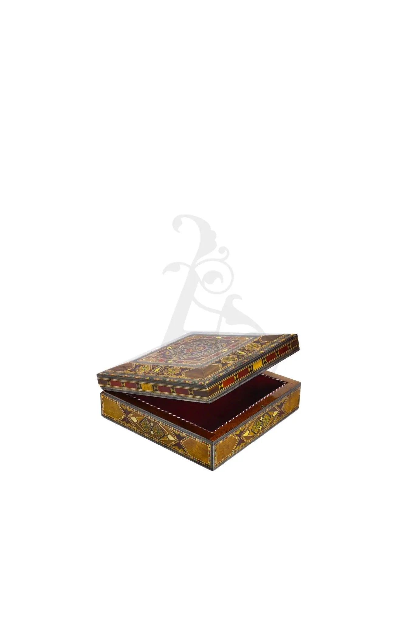 Square Jewellery Box - Medium (18 X 18 X 7 cm) - Armani Gallery