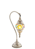 Swan Neck Mosaic Table Lamp - Armani Gallery