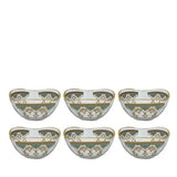 Turkish Moroccan Dessert Bowl Set of 6 - Lemons