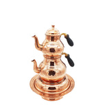Turkish Tea Pot With Candle Warmer - Large - Armani Gallery