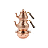 Turkish Tea Pot With Candle Warmer - Small - Armani Gallery