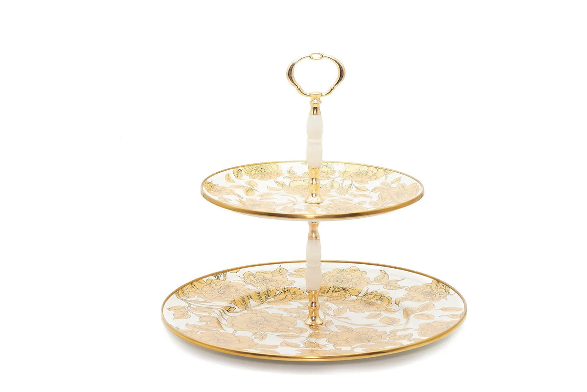 Venezia 2 Tier Cake Stand - Armani Gallery