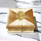 Cushioned Velvet Quran Box Set 9 x 12cm (Quran,Beads)